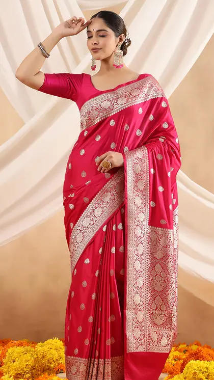 Silk saree can shine for up to...