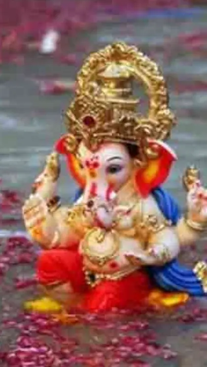 Home Visarjan for Ganesh Idol
