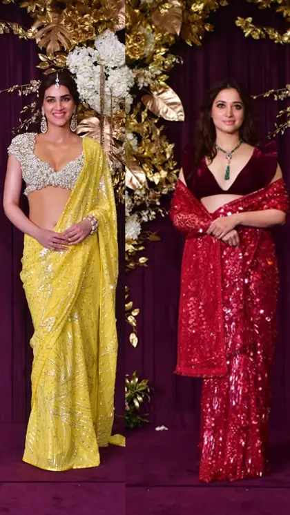 Manish Malhotra's Diwali 2024: Try THESE gorgeous celeb saree looks!