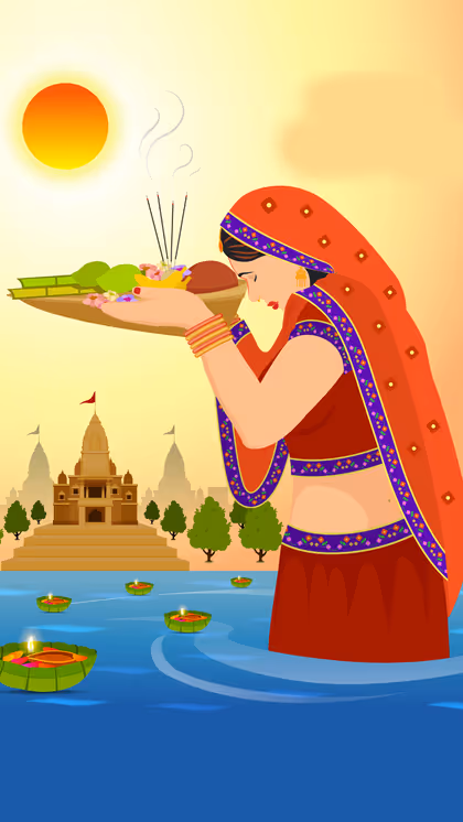छठ पूजा 4 दिन का पर्व