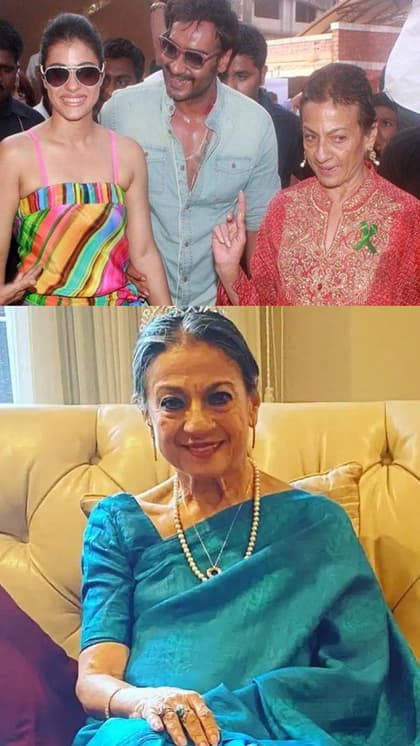 When Ajay Devgn was scolded by his mother-in-law Tanuja