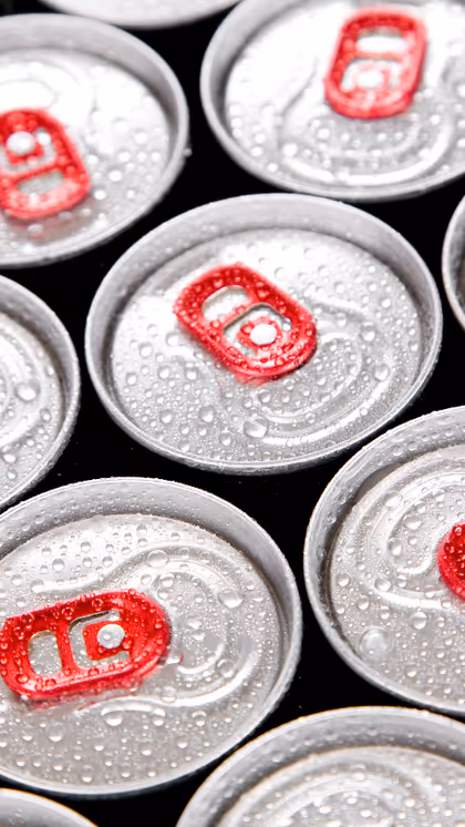 Cool drinks and energy drinks