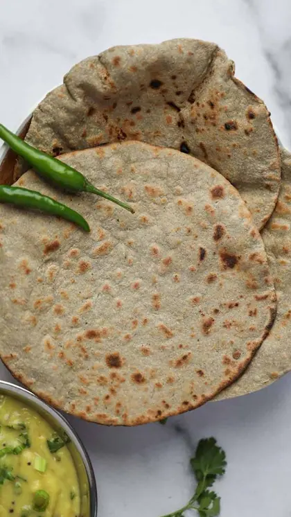 थाली में रोटी परोसने का नियम