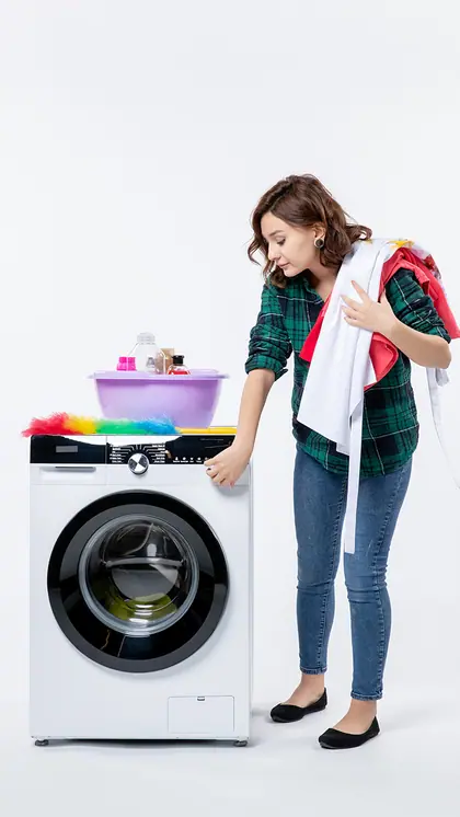 Not Cleaning the Washing Machine