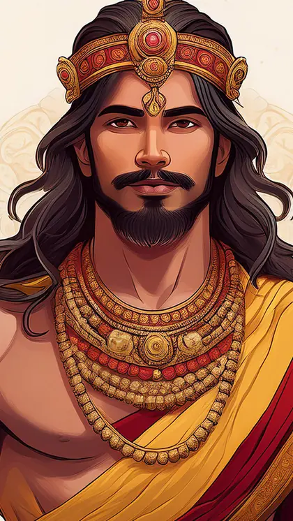Arjun and his Divine Bow