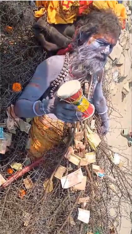 कांटो वाले बाबा की अनोखी साधना