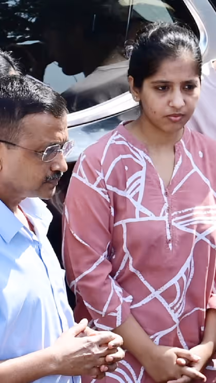 Harshita Kejriwal is the daughter of Arvind Kejriwal