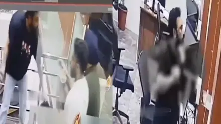 Mohali SHOCKER! Woman Stabbed 30 Times by Ex-Lover Inside Office, CCTV Video Goes Viral (WATCH)