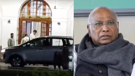 അയയാതെ കെസി വേണുഗോപാലും വിഡി സതീശനും, നേതാക്കള്‍ തമ്മിൽ തര്‍ക്കം, കെ സുധാകരന്‍റെ സ്ഥാനാര്‍ത്ഥിത്വത്തെ ചോദ്യം ചെയ്ത് ഖര്‍ഗെ; രാത്രി വൈകി യോഗം