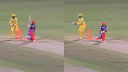 IPL 2026: Nitish Rana’s ‘Hit-Wicket’ Controversy in DC vs CSK Clash Goes Viral (WATCH)