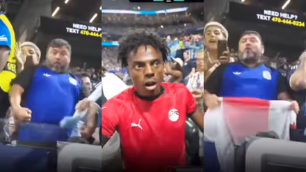 FIFA World Cup 2026: Argentina Fan Caught Making 'Monkey' Gestures at IShowSpeed, Video Goes Viral (WATCH)
