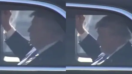 WATCH: Donald Trump 'Struggling to Breathe' in Limousine Video Sparks Fresh Health Concerns Online