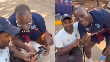 IND vs WI: West Indies Coach Darren Sammy's Heartwarming Interaction with Differently-Abled Fan Goes Viral (WATCH)