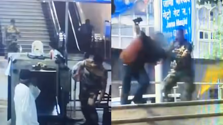 WATCH: Alert CISF Cops Chase Down Fleeing Passenger at Delhi's Jama Masjid Metro Station, Video Goes Viral