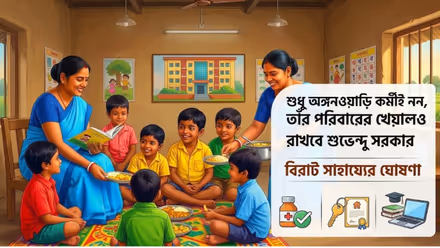 Anganwadi Benefits: অঙ্গনওয়াড়ি কর্মীর পরিবারকে ৫ লক্ষ টাকা দেবে সরকার, বড় ঘোষণা রাজ্যের