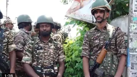 Breaking: बंगाल में फिर बवाल-15 बूथों पर दोबारा मतदान के बीच TMC-BJP में हिंसक झड़प, लाठीचार्ज