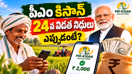 PM Kisan: పీఎం కిసాన్ 24వ విడత డబ్బులు.. దీపావళికి ముందు గుడ్ న్యూస్.. వెంటనే ఇలా చేయండి