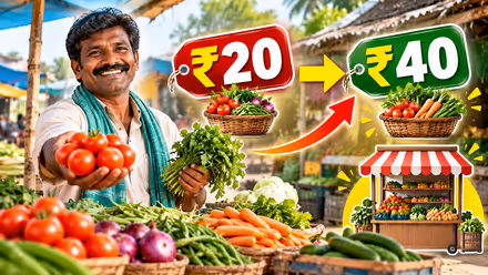 Business Idea: ரூ.20க்கு வாங்கி ரூ.40க்கு விற்கலாம்.. குறைந்த முதலீட்டில் காய்கறி கடை தொடங்குவது எப்படி?