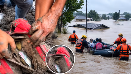Nepal Flood 2026: বন্যার কাদায় মোড়ানো লাল শাড়ি, খোঁচাতেই বেরিয়ে এল বান্ডিল বান্ডিল টাকা!