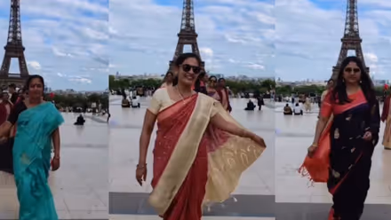 India Latest News Live: Viral Video - ಐಫೆಲ್ ಟವರ್ ಮುಂದೆ ಭಾರತೀಯ ಮಹಿಳೆಯರ ಸೀರೆ ಕ್ಯಾಟ್ವಾಕ್ - ಡ್ಯಾನ್ಸ್ಗಿಂತ ಇದೇ ಚೆಂದ ಅನ್ನೋದಾ!