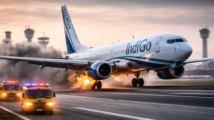 IndiGo Emergency Landing: நடுவானில் பழுதான இன்ஜின்! சென்னையில் அவசரமாக தரையிறங்கிய இண்டிகோ விமானம்