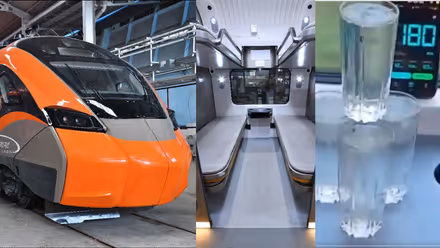 രാജ്യത്തെ ആദ്യ വന്ദേഭാരത് സ്ലീപ്പർ ട്രെയിൻ സർവീസ് പ്രഖ്യാപിച്ച് റെയിൽവേ മന്ത്രി, നിരക്കുകൾ ഇങ്ങനെ; പരീക്ഷണ ഓട്ടത്തിൽ 180 കി.മീ വേഗത