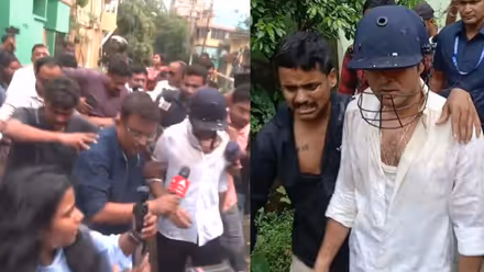 തൃണമൂൽ കോൺഗ്രസ് എംപി അഭിഷേക് ബാനർജിക്ക് നേരെ ആക്രമണം; ചീമുട്ടയേറ്, ഷർട്ട് വലിച്ചുകീറി, പിന്നിൽ ബിജെപിയെന്ന് പരാതി