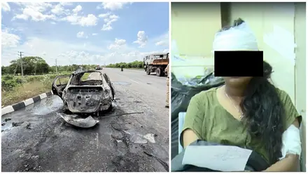Bengaluru Ex-Lover Stabs Woman, Dies in Car Explosion Near Tumakuru