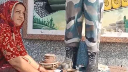 कौन है यह वीरांगना ? विधवा होकर भी रखती करवा चौथ व्रत, 16 श्रंगार कर चांद के साथ देखती पति का चेहरा
