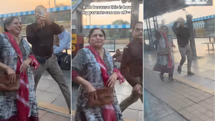 'Rich Because This Is How My Parents See Me Off': Woman's Emotional Train Farewell Melts Hearts (WATCH)