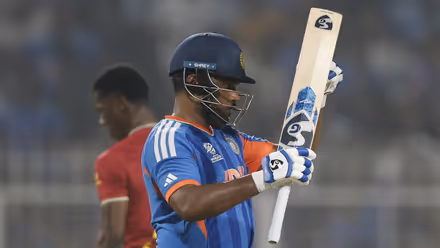 റിയല്‍ കേരള സ്‌റ്റോറി; സഞ്ജു സാംസണിന്റെ ചിറകില്‍ ഇന്ത്യ ടി20 ലോകകപ്പ് സെമിയില്‍, വിന്‍ഡീസിനെ തകര്‍ത്തത് അഞ്ച് വിക്കറ്റിന്