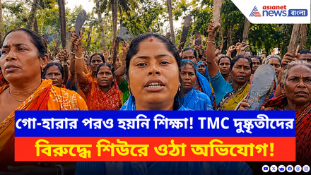 Gosaba News: গো-হারার পরও দাপাদাপি! তৃণমূল দুষ্কৃতীদের বিরুদ্ধে ভয়ানক অভিযোগ, ঝাঁটা হাতে রাস্তায় মহিলারা