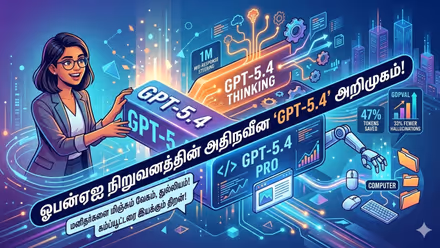 சாட்ஜிபிடியில் புதிய மேஜிக்: கற்பனைக்கு எட்டாத வசதிகளுடன் வெளியானது OpenAI-இன் GPT-5.4!