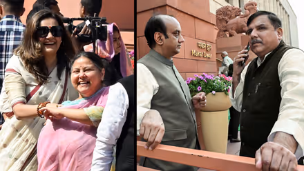 एक-दूजे को फूटी आंख नहीं सुहाते ये नेता, पर संसद में इनकी तस्वीरें देख आप भी खा जाएंगे धोखा