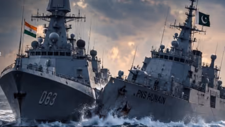 INS Kolkata vs PNS Hunain: दोनों युद्धपोतों की ताकत और क्षमता में कितना बड़ा अंतर? जानें पूरी डिटेल