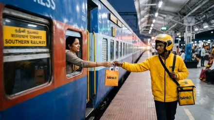 Blinkit Train Delivery : चालत्या ट्रेनमध्ये विसरलात चार्जर? आता ब्लिंकिट करणार डिलिव्हरी!