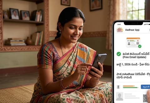 Aadhaar: ఆధార్ యూజర్లకు గుడ్ న్యూస్.. జూలై 1 నుంచి ఫ్రీ అప్‌డేట్.. కొత్త యాప్‌లో సూపర్ ఫీచర్లు