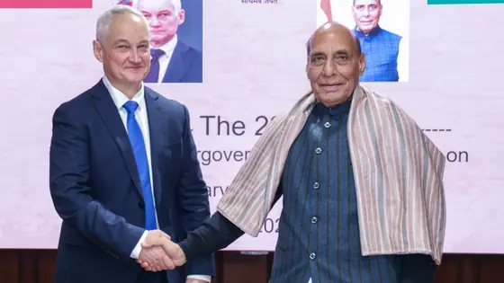 Defence Minister Rajnath Singh, Russian Counterpart Co-Chair 22nd Inter-Governmental Commission
