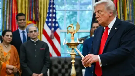 डोनाल्ड ट्रंप ने व्हाइट हाउस में मनाई दिवाली, भारतीय-अमेरिकियों को दीं शुभकामनाएं, जानें पीएम मोदी को लेकर क्या कहा?