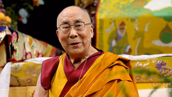 At 90, Dalai Lama Receives First Grammy Award for Best Audiobook 'Meditations'