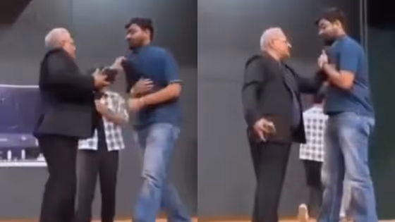 WATCH: ‘Jaldi Kar, Panvel Nikalna Hai’ Backfires as Professor Grabs Student’s Collar at Rohit Sood Show
