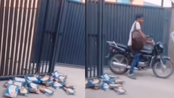 Viral Video: हरियाणा में दिवाली गिफ्ट का अनोखा विरोध, कर्मचारियों ने गेट पर फेंका सोन पापड़ी बॉक्स