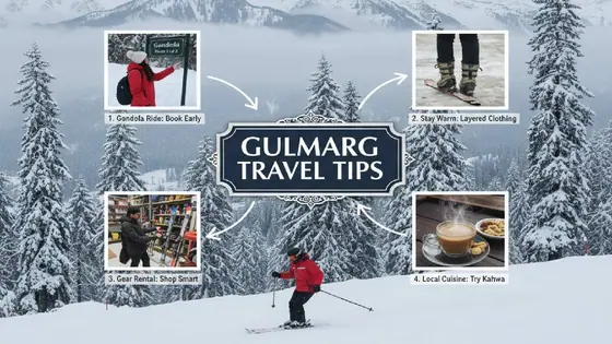 Snowfall Travel Tips: गुलमर्ग में बर्फबारी के दौरान सेफ ट्रैवल कैसे करें?