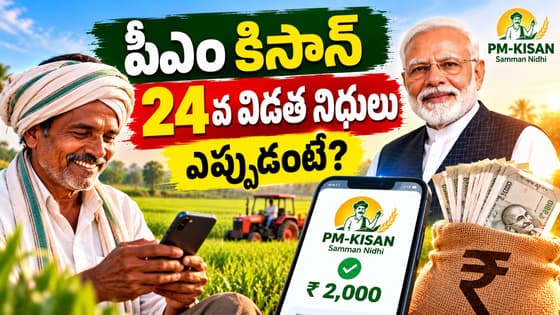 PM Kisan: పీఎం కిసాన్ 24వ విడత డబ్బులు.. దీపావళికి ముందు గుడ్ న్యూస్.. వెంటనే ఇలా చేయండి