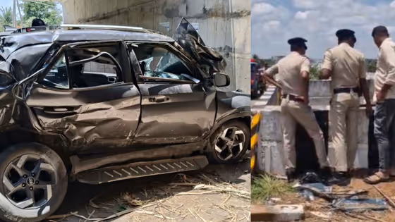 Karnataka News Live: ಮಂಡ್ಯ - ಬೆಂ-ಮೈ ಎಕ್ಸ್ಪ್ರೆಸ್ ವೇನಲ್ಲಿ ಭೀಕರ ಅಪಘಾತ - ಫ್ಲೈಓರ್ನಿಂದ ಹಾರಿ ಅಂಡರ್ ಪಾಸಿಗೆ ಬಿದ್ದ ಕಾರು! ಒಳಗಿದ್ದವರು ಏನಾದ್ರು?