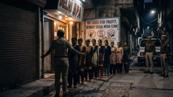 Girls Lured Through Social Media For Spa Jobs, 10 Rescued In Delhi Police Probe
