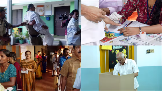 Kerala Local Body Election 2025 LIVE : ഏഴു ജില്ലകളിൽ വിധിയെഴുത്ത്; പോളിങിന് ചൂടേറുന്നു, ഉച്ചയോടെ 50% ശതമാനത്തിലേക്ക്