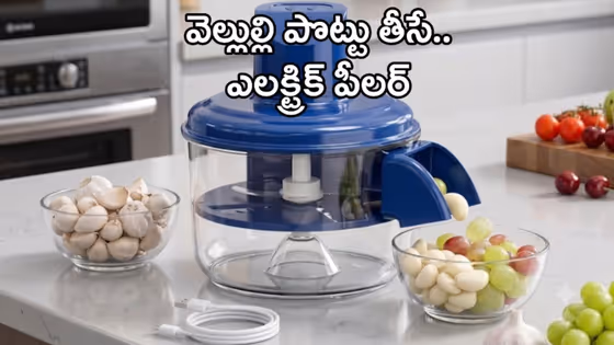 ఈ ఎలక్ట్రిక్ పీలర్తో వెల్లుల్లి పొట్టు తీయడం సమస్యే కాదు.. ధర కూడా చాలా తక్కువ