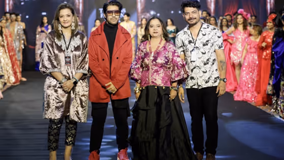 TIMELESS FASHION WALK 2025 Blasts Off with Star-Studded Vishal Kapoor Launch