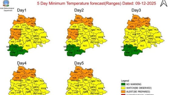 Andhra Pradesh, Telangana Weather LATEST Update: IMD Issues Orange, Yellow Alerts For These Days; Check Forecast